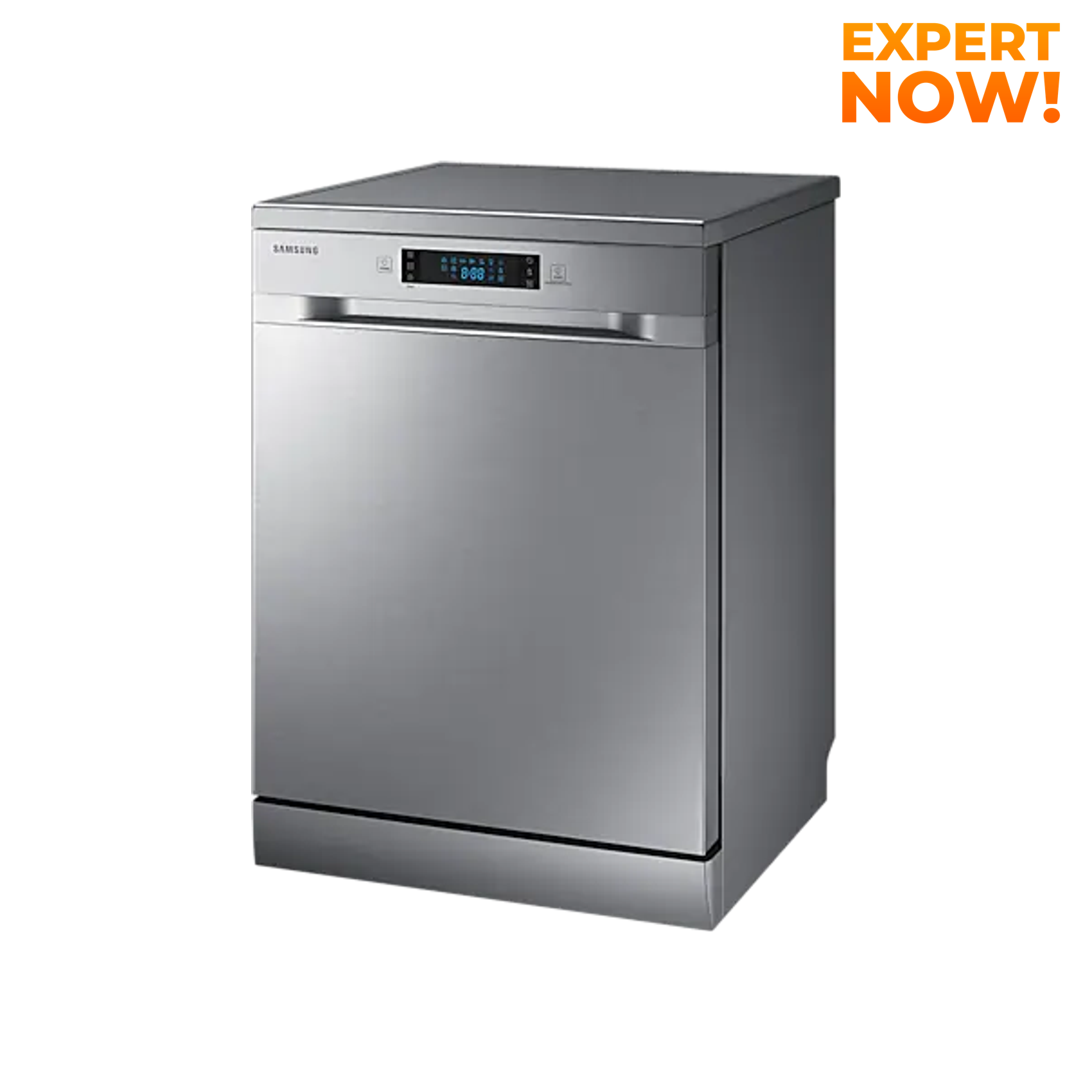 Samsung 14 Place Dishwasher with Wide Led Display - Silver (Photo: 9)